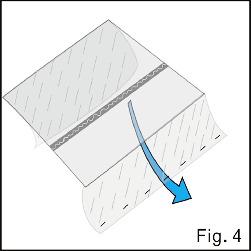 Expose the adhesive illustrated in source figure 4