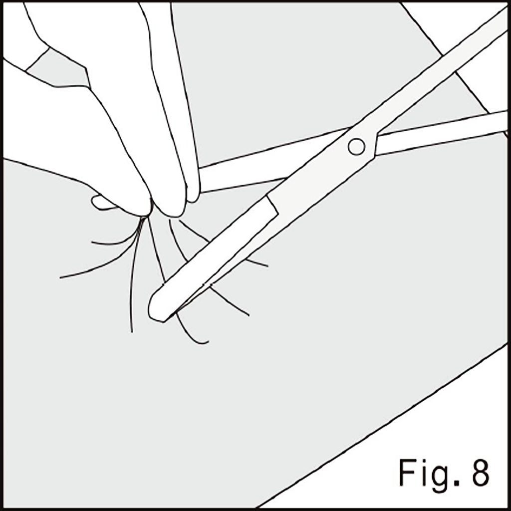 Create the pad opening illustrated in source figure 8