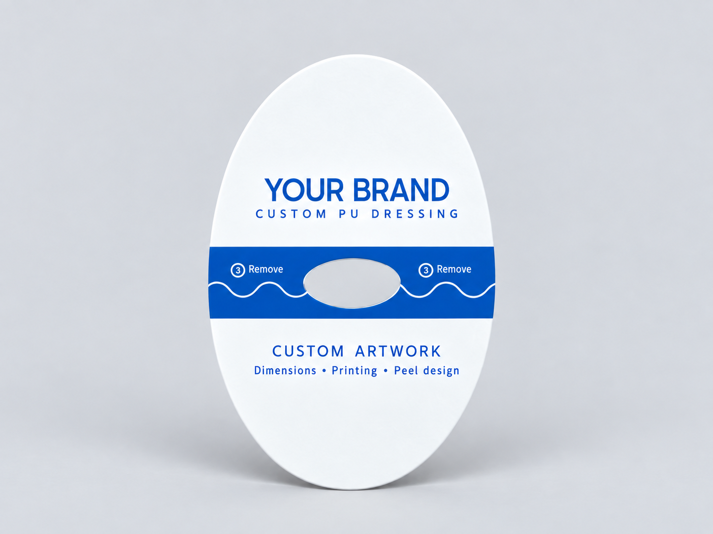 Shaped PU Films — custom artwork example